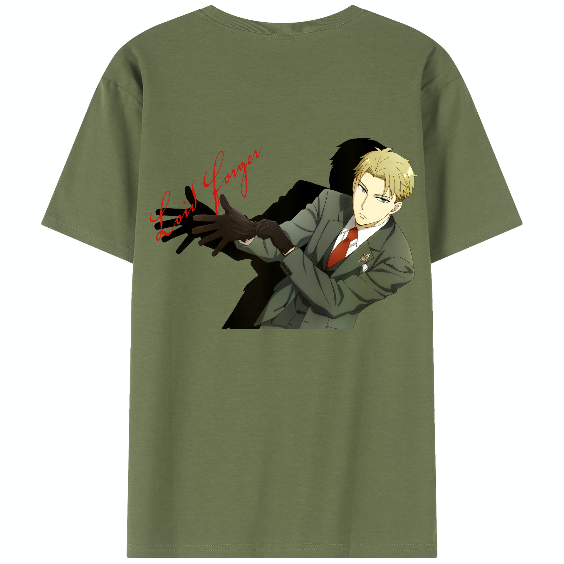（画像用） SPY×FAMILY间谍家家酒 綿100％半袖Tシャツ（背面プリント）